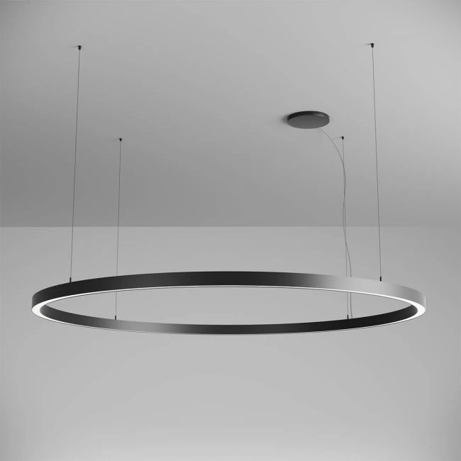 97W LED pakabinamas šviestuvas XAMBIT, juodas, 4000K