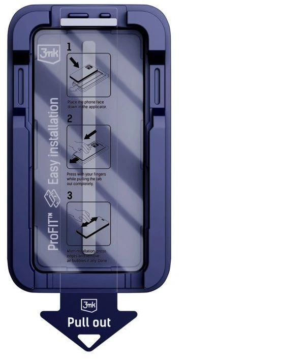 9H grūdintas stiklas su 3mk HardGlass Max Privacy filtru, skirtas iPhone 16 Pro Max