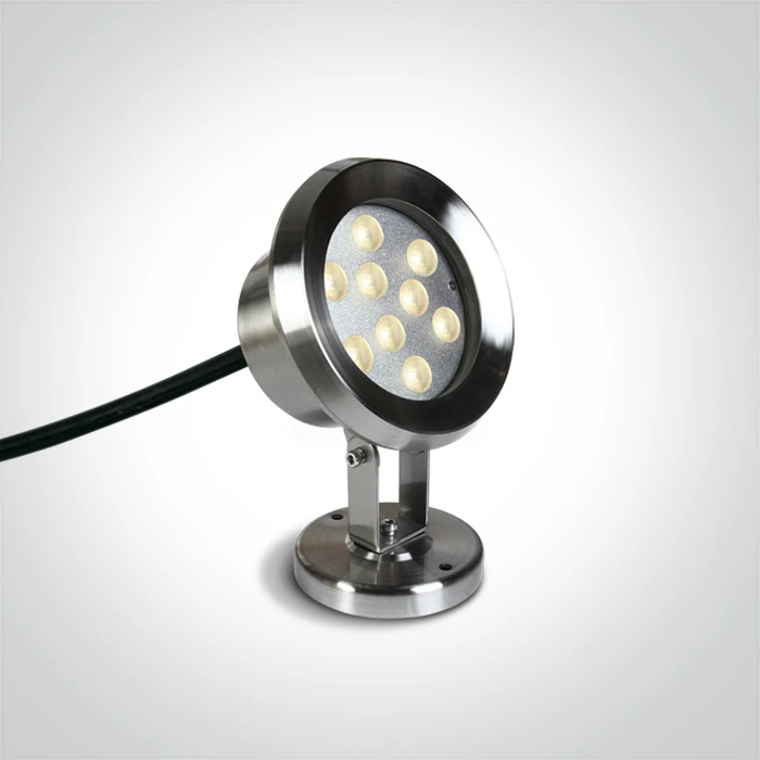 9W LED baseino šviestuvas, nerūdijančio plieno sp., 4000K, IP68, 69064C/C
