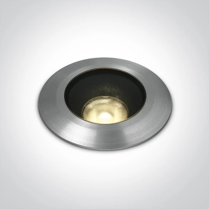 9W LED įleidžiamas į žemę šviestuvas, aliuminio sp., 3000K, 69056C/W