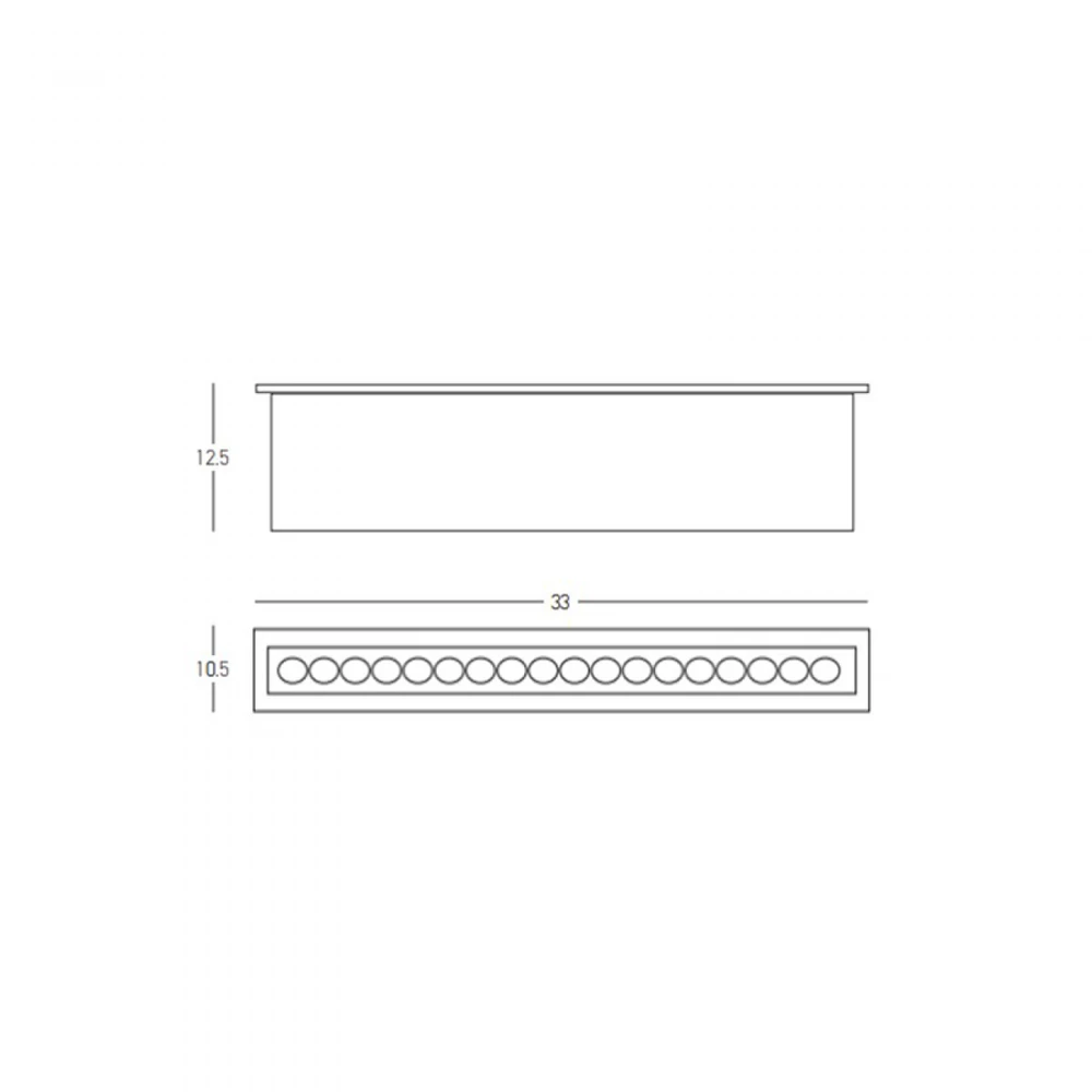 9W LED įleidžiamas į žemę šviestuvas, plieno sp., 3000K, IP67, E365