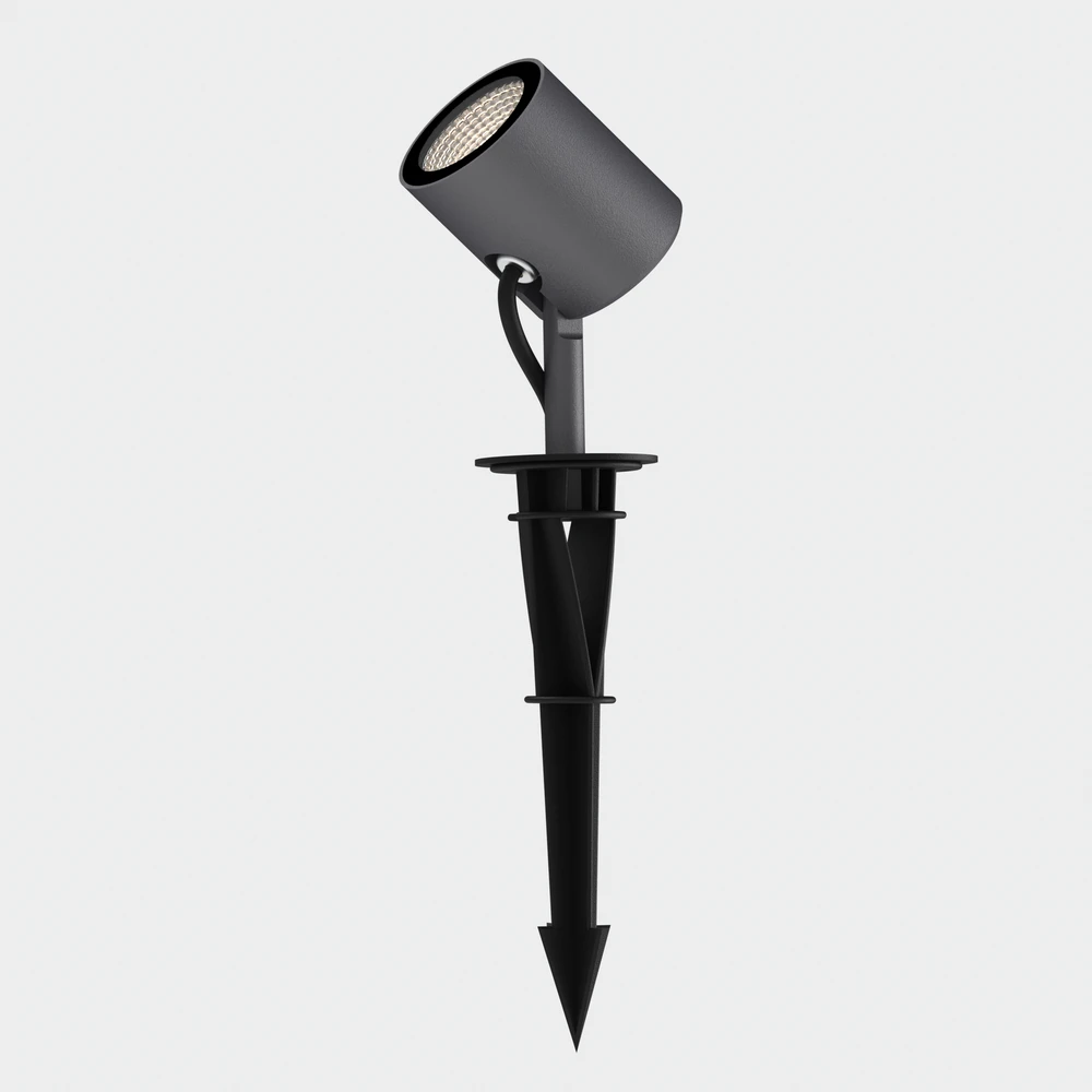 9W LED įsmeigiamas lauko šviestuvas NOX, antracito sp., 2700K, IP65, H2092090GR