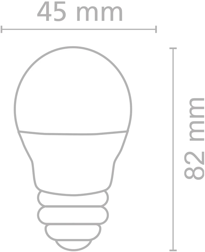 9W LED lemputė, E27, 4000K, ACB62435