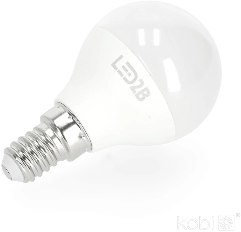 9W LED lemputė MB, E14, balta, 6500K, 180°