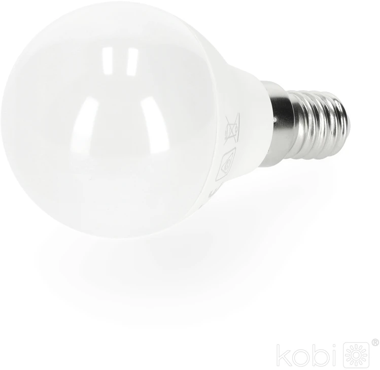 9W LED lemputė MB, E14, balta, 6500K, 180°