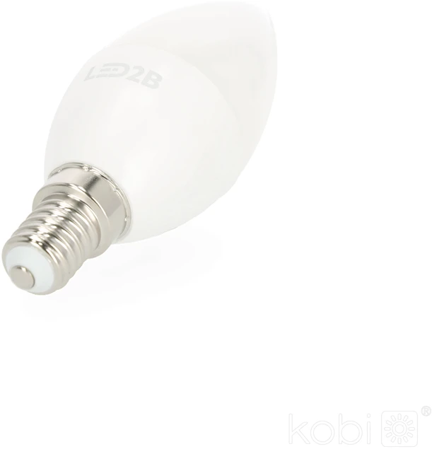 9W LED lemputė SW, E14, balta, 3000K, 180°