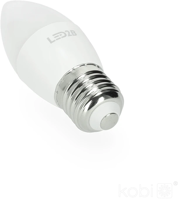 9W LED lemputė SW, E27, balta, 4000K, 180°
