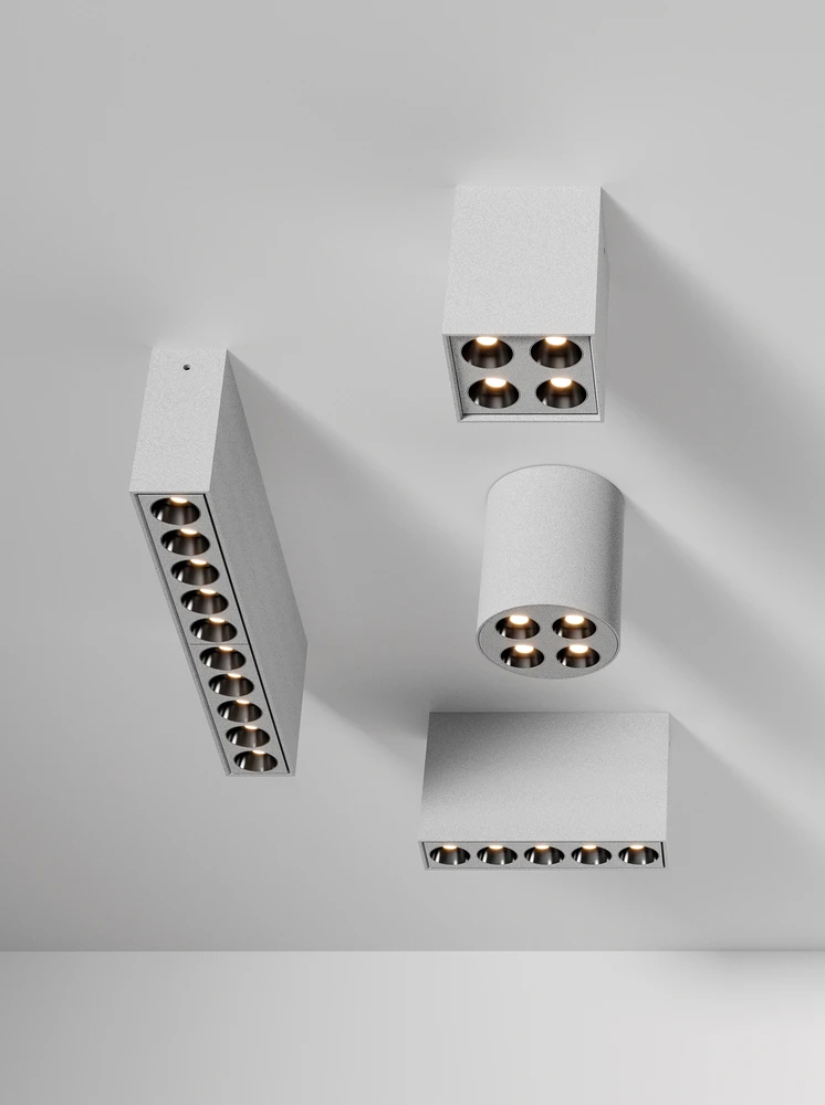9W LED lubinis šviestuvas INVISIBLE, baltas, 3000K, dimeriuojamas, P3980201BDP