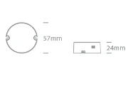 9W LED maitinimo šaltinis, 350-700mA, 6-25V, DALI/PUSH, 89009L