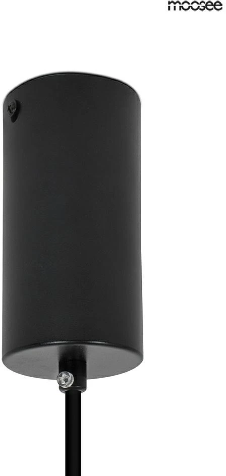 9W LED pakabinamas šviestuvas OMBRE 80, juodas, 3000K