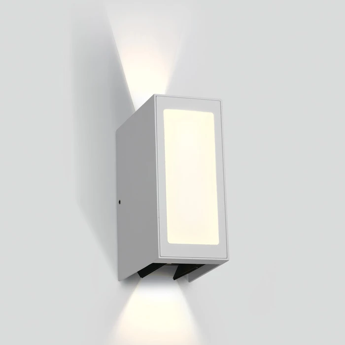 9W LED sieninis šviestuvas, baltas, 3000K, 67440/W/W