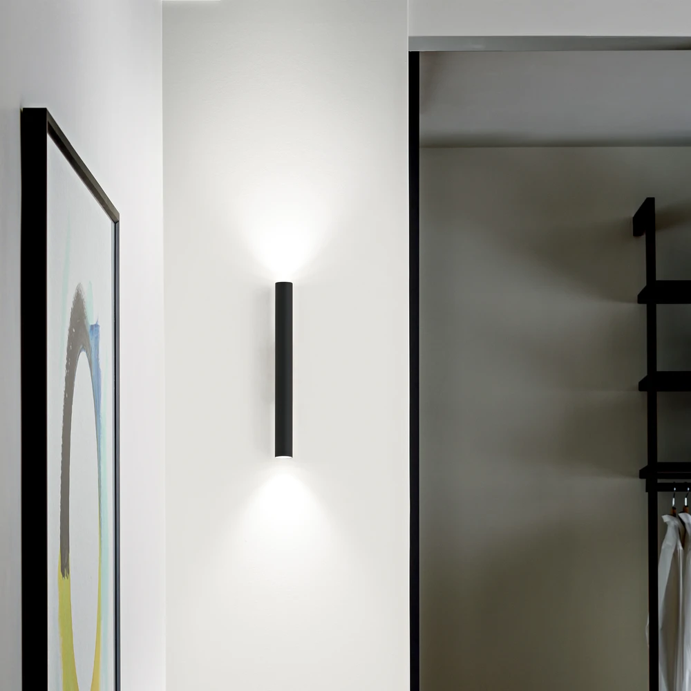 9W LED sieninis šviestuvas LOOK, baltas, 3000K, šviečia į viršų ir į apačią, 370620