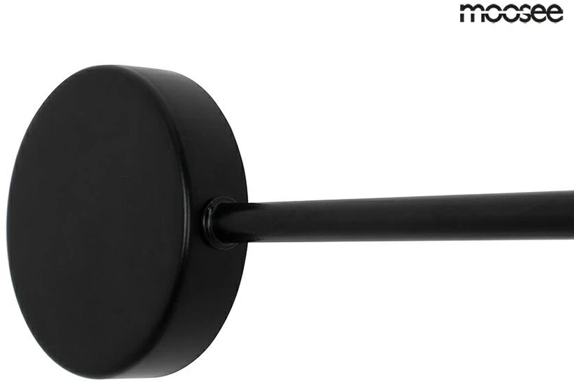 9W LED sieninis šviestuvas SHADOW 2 CLOSE, juodas, 3000K
