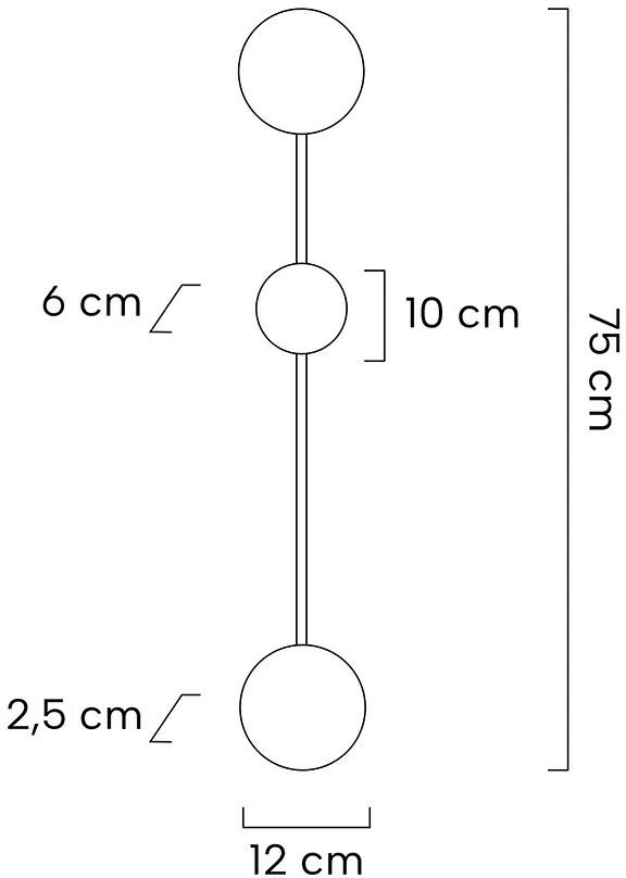 9W LED sieninis šviestuvas SHADOW 2 CLOSE, juodas, 3000K