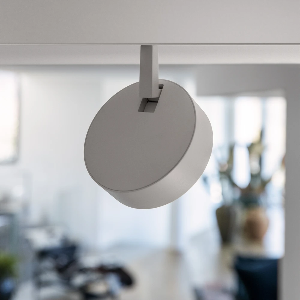 Pakabinamas šviestuvas Ideal Lux Magnetinis šviestuvas Ego Track Flat Single 09W 3000K On-Off Wh