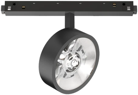 Pakabinamas šviestuvas Ideal Lux Magnetinis šviestuvas Ego Track Flat Single 09W 3000K On-Off Bk