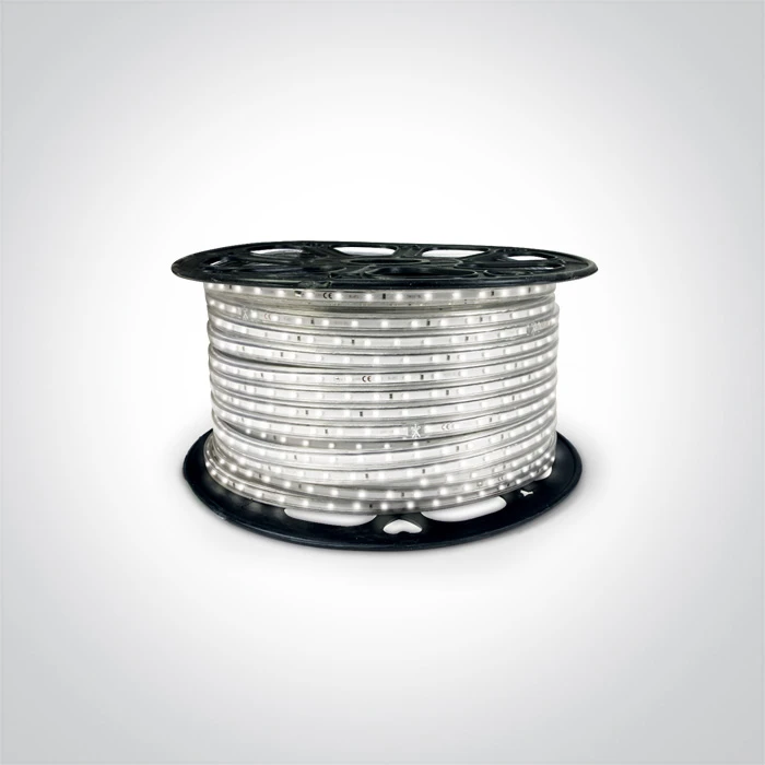 9W/m LED juosta, 4000K, IP65, 50m ritė, 7860/C