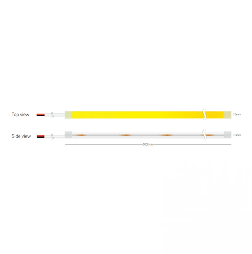 9W/m LED NEON juosta, 24V, 112LEDs/m, 3000K, IP67, 5m ritė, LS14