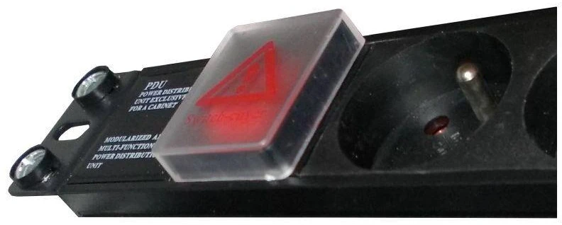 Alantec PZ081U3M galios prailginimas 3 m 8 kintamosios srovės lizdas (-ai) Vidinis Juodas
