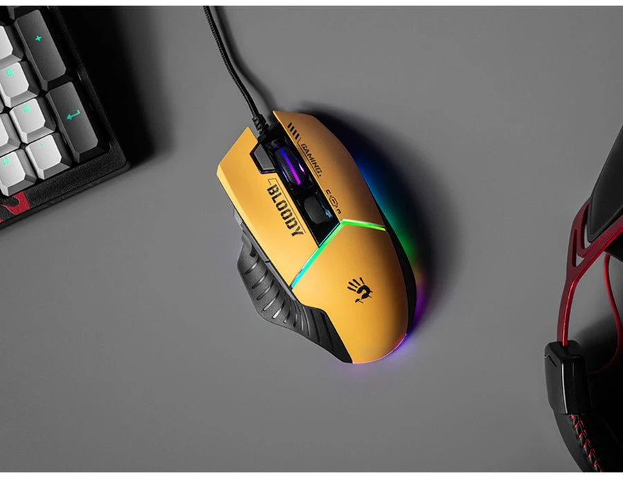 A4Tech pelė Bloody W95Max USB Sports Lime A4TMYS47259