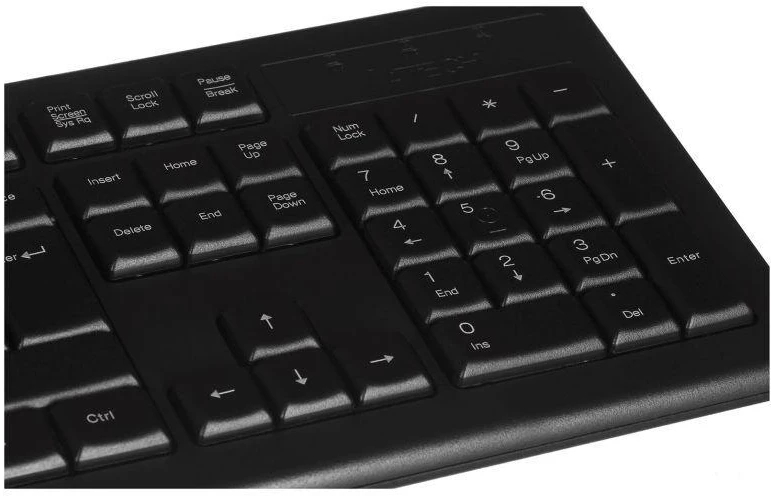 A4Tech Kr-85 Membraninė Klaviatūra A4TKLA19739 (USB 2.0; (JAV); juoda)
