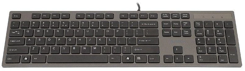 Klaviatūra A4Tech KV-300H, Pilkos spalvos