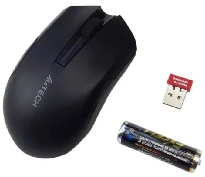 A4Tech V-Track G3-200N A4TMYS43971 pelė (optinė; 1000 DPI; juoda)