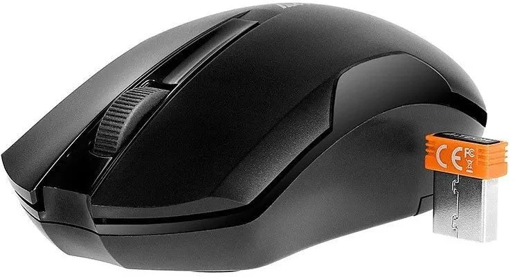 A4Tech V-Track G3-200N A4TMYS43971 pelė (optinė; 1000 DPI; juoda)
