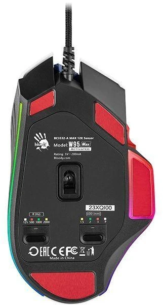 A4Tech W95MAX pelė USB SPORTS NAVY A4TMYS47258