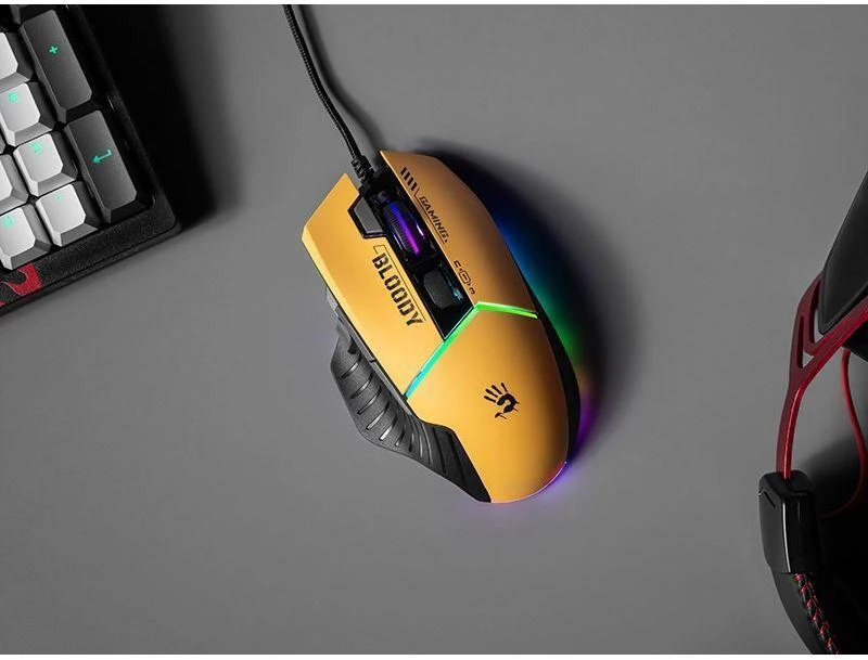 A4Tech pelė Bloody W95Max USB Sports Lime A4TMYS47259