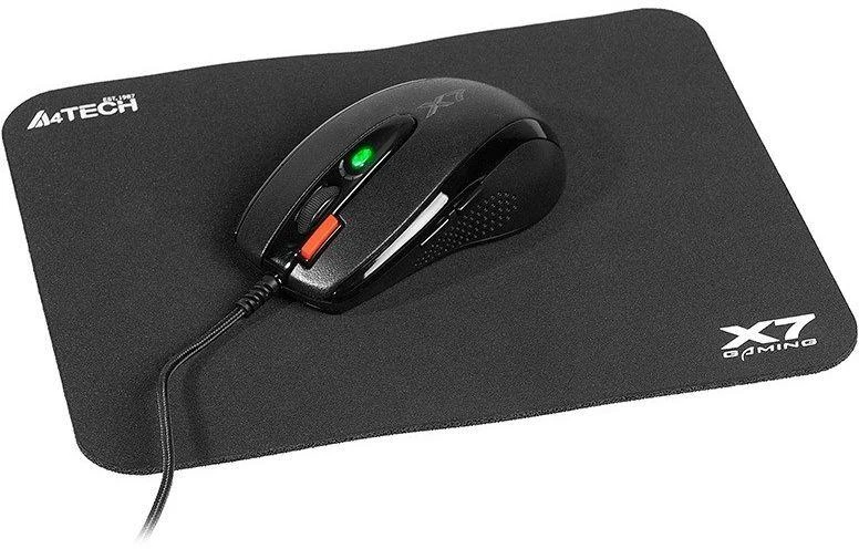 A4Tech X-Game X-7120 A4TMYS46028 pelė (optinė; 3000 DPI; juoda)