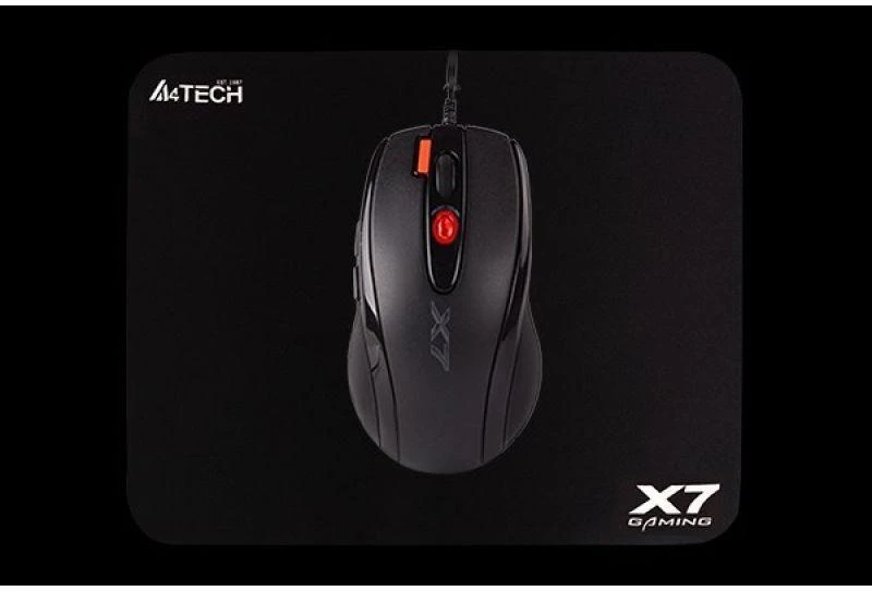 A4Tech X-Game X-7120 A4TMYS46028 pelė (optinė; 3000 DPI; juoda)