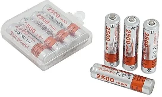 Bc53 Kraunami elementai Star Power 2500mAh, 4 vnt. AAA