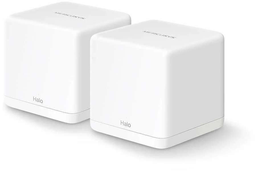 Maršrutizatorius TP-Link „Mercusys“ | AC1300 viso namo tinklinio „Wi-Fi“ sistema | „Halo H30G“ (2 vnt.) | 802.11ac | 400+867 Mbit/s | Ethernet LAN (RJ-45) jungtys 2 | Tinklo palaikymas: Taip | MU-MiMO: Taip | Ne, mobilusis plačiajuostis ryšys:
