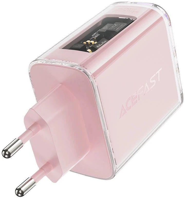Sieninis įkroviklis Acefast A45, 2x USB-C, 1xUSB-A, 65W PD (žalias)