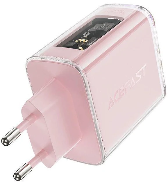 Sieninis įkroviklis Acefast A45 2x USB-C 1xUSB-A 65W PD - Pilkas