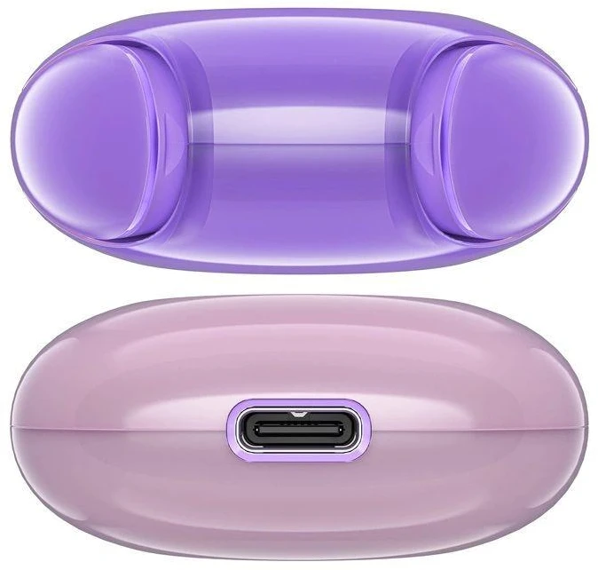 Ausinės TWS Acefast T9, Bluetooth 5.3, IPX4 (vynuogių violetinė)