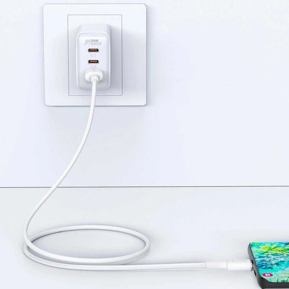 USB laidas Acefast C2-04 USB-A į USB-C 1.2m juodas
