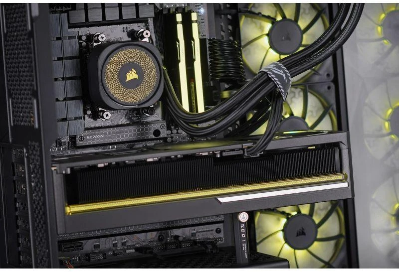 Stacionarus kompiuteris Actina 5901443413851 PC AMD Ryzen™ 7 7800X3D 32 GB DDR5-SDRAM 2 TB SSD NVIDIA GeForce RTX 5080 Windows 11 Home Midi Tower Juodas