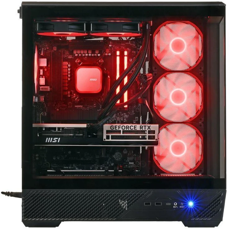 Actina 5901443440314 PC AMD Ryzen™ 5 7500X3D 32 GB DDR5-SDRAM 1 TB SSD NVIDIA GeForce RTX 5060 Ti Midi Tower Juodas