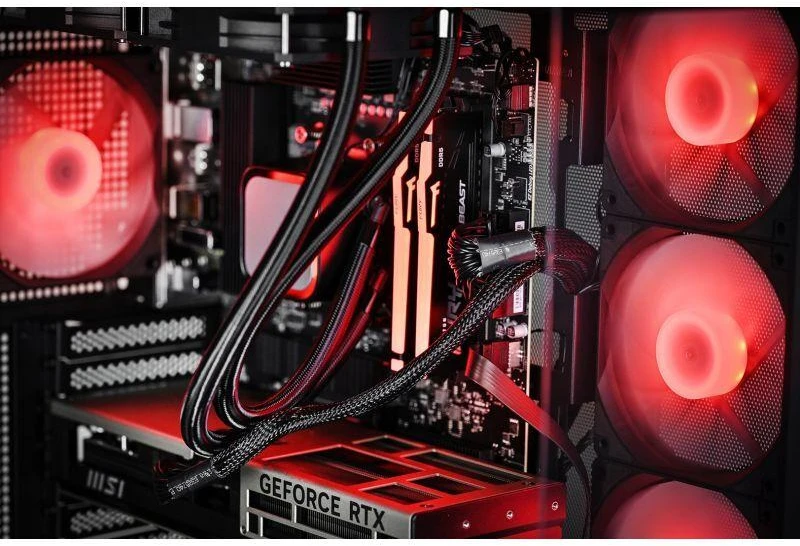 Actina 5901443440314 PC AMD Ryzen™ 5 7500X3D 32 GB DDR5-SDRAM 1 TB SSD NVIDIA GeForce RTX 5060 Ti Midi Tower Juodas