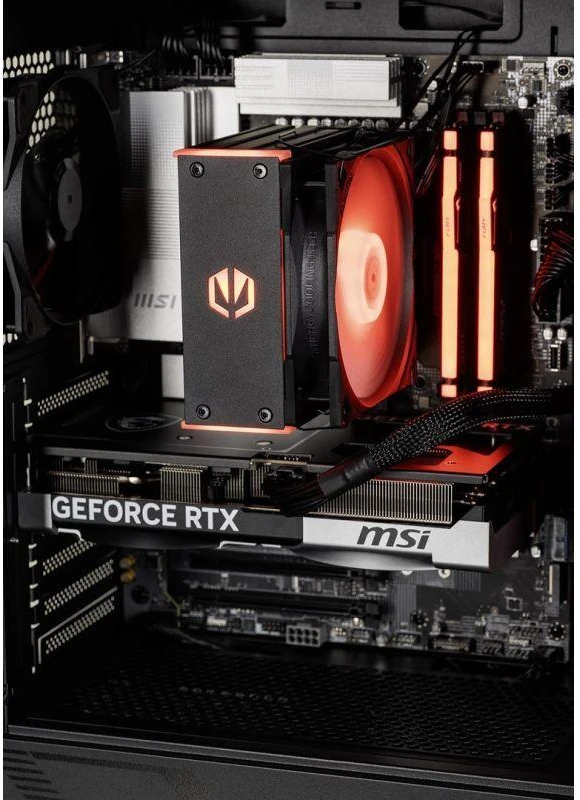 Stacionarus kompiuteris Actina 5901443421559 PC AMD Ryzen™ 7 8700F 32 GB DDR5-SDRAM 1 TB SSD NVIDIA GeForce RTX 5070 Midi Tower Juodas