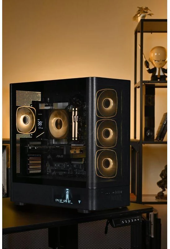 Ausinės Actina 5901443441939 PC Intel Core Ultra 5 250K Plus 32 GB DDR5-SDRAM 1 TB SSD NVIDIA GeForce RTX 5070 Midi Tower Juodas