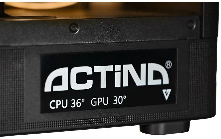 Ausinės Actina 5901443441922 asmeninis kompiuteris Intel Core Ultra 5 250KF Plus 32 GB DDR5-SDRAM 1 TB SSD NVIDIA GeForce RTX 5070 Midi Tower Juodas