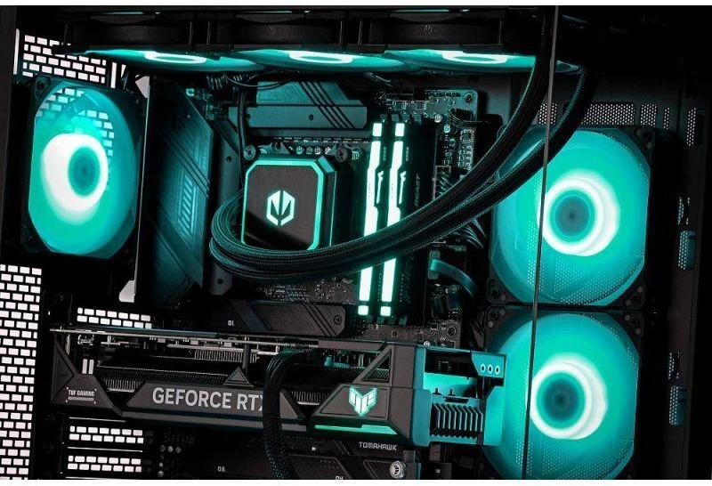 Stacionarus kompiuteris Actina 5901443416562 PC AMD Ryzen™ 9 7900 32 GB DDR5-SDRAM 2 TB SSD NVIDIA GeForce RTX 5080 Midi Tower Juodas