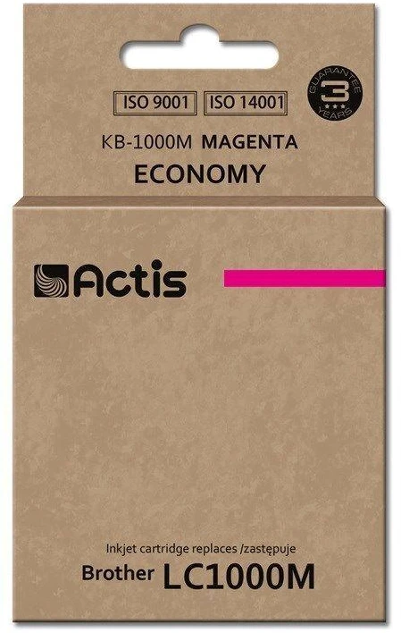 Rašalo Kasetė - Actis KB-1000M 36ml Raudona