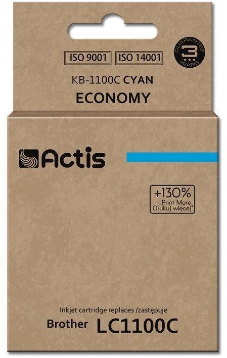 Rašalo Kasetė - Actis KB-1100C 19 ml Mėlyna