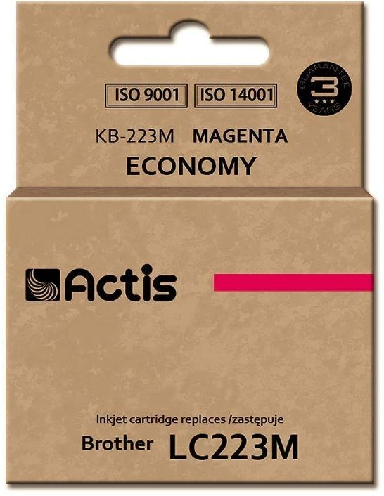Spausdintuvo Rašalo Kasetė - Actis KB-223M Raudonas
