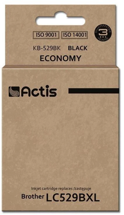 Rašalo Kasetė - Actis KB-529Bk 58 ml Juoda