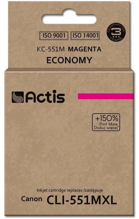 Spausdintuvo Rašalas - Actis KC-551M Raudonas